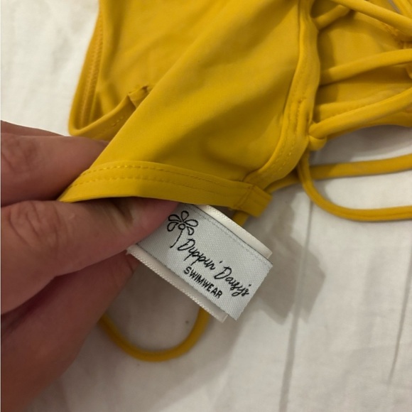 Dippin Daisies Bikini Top Green Small - Picture 3 of 4